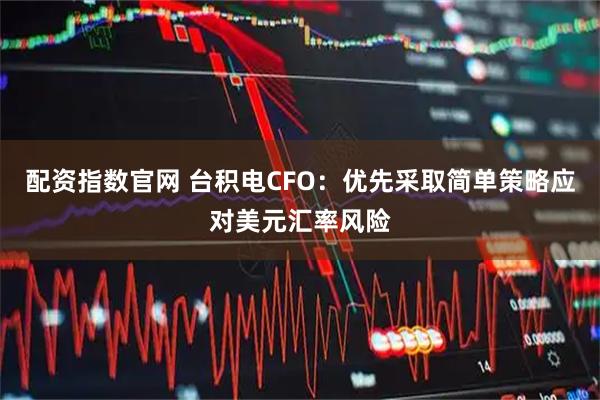 配资指数官网 台积电CFO：优先采取简单策略应对美元汇率风险